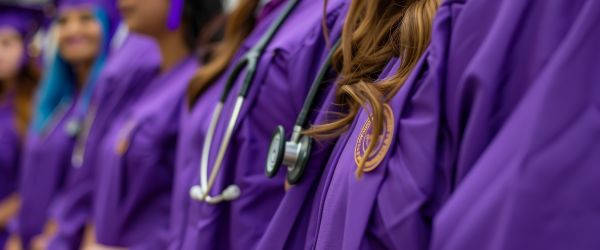 Graduating nurses
