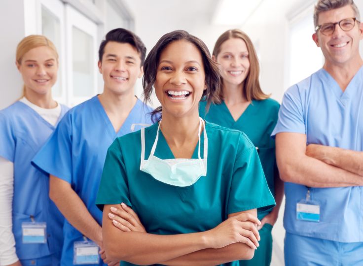 7 Truths About Nurses Week Blog - group of happy and smiling nurses