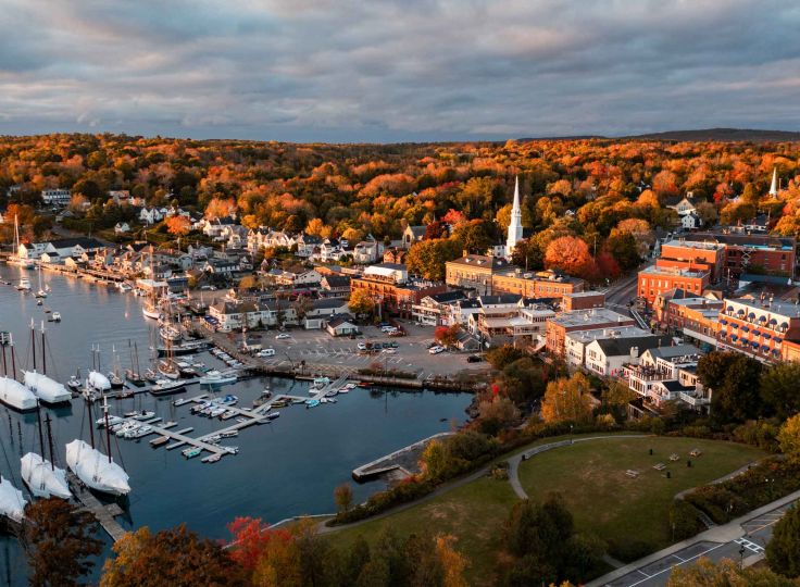 Fall foliage east coast