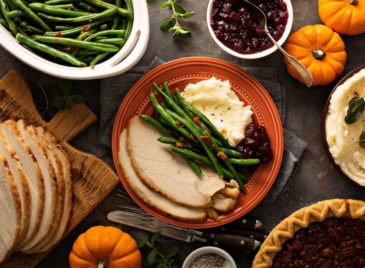 Thanksgiving food