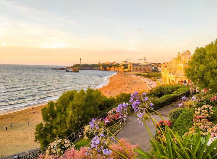 Spring on the beach