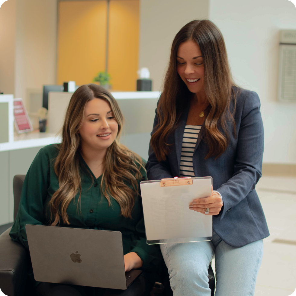 FlexCare Recruiters reviewing a clinician's pay package offer